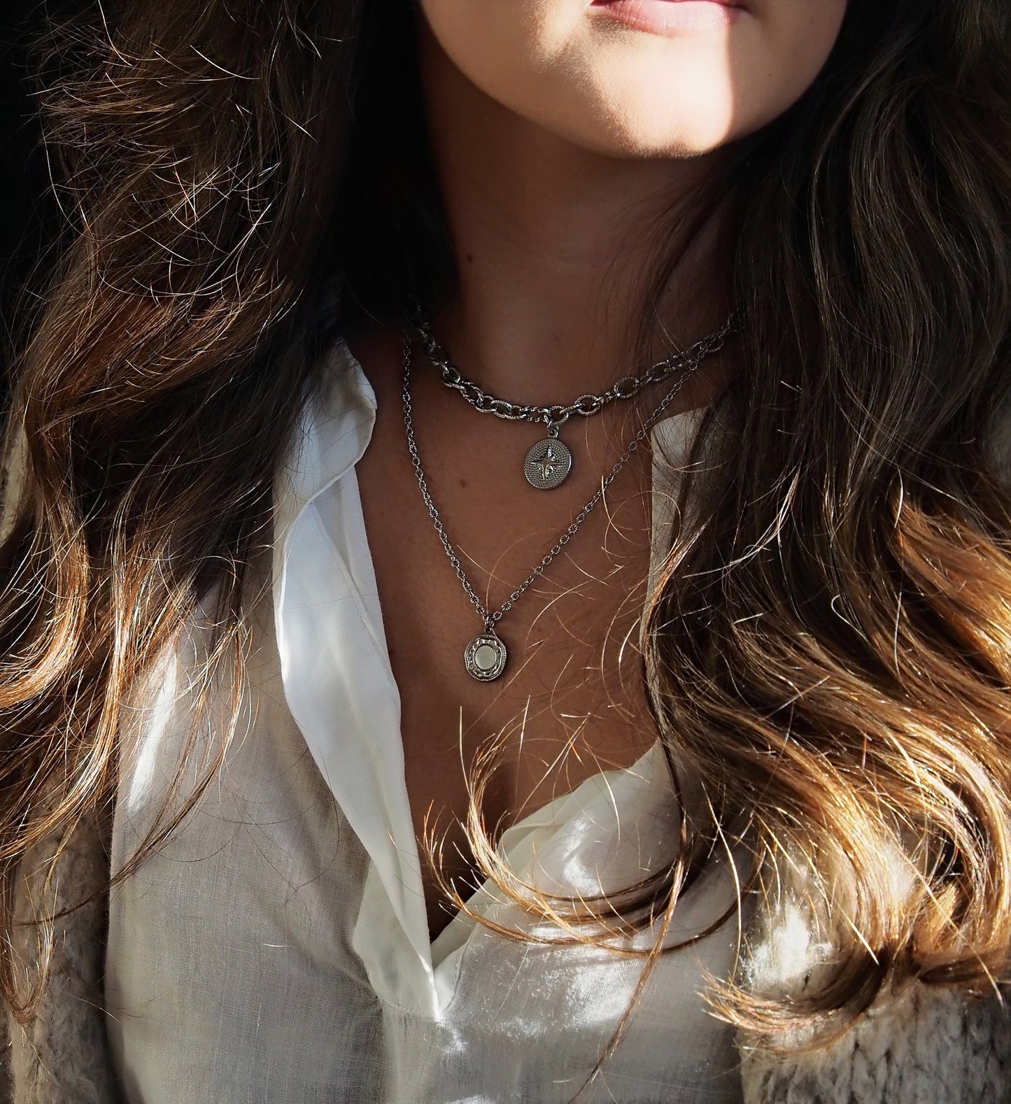 COLLIER LANA | argent ou doré