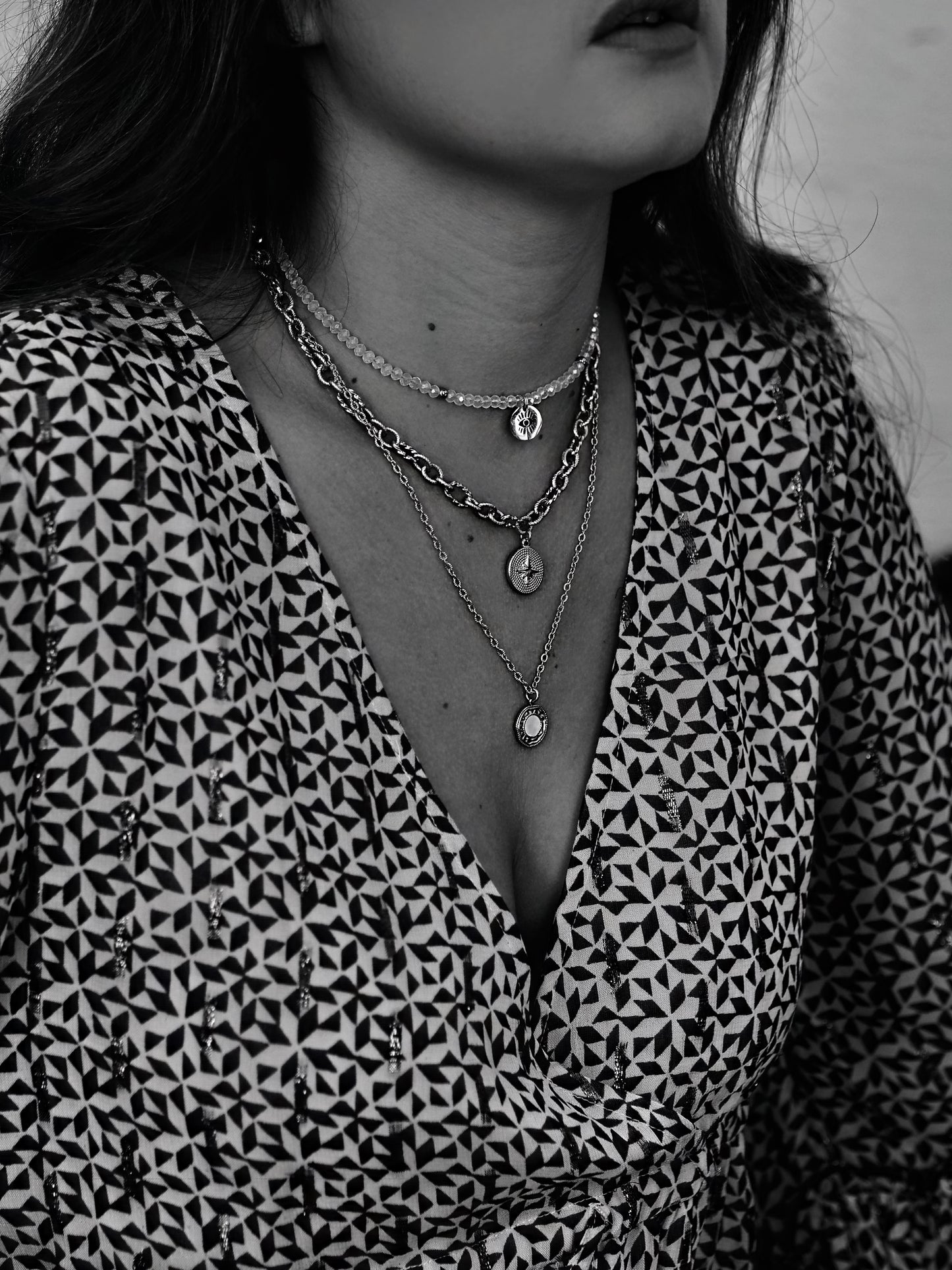 COLLIER LANA | argent ou doré