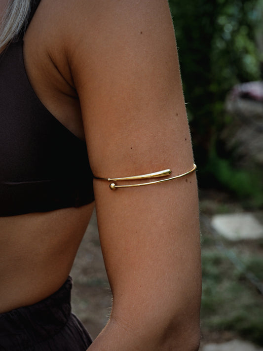 BRACELET DE BRAS | Pia (doré et argenté)
