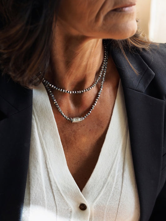 COLLIER ELLY | argent