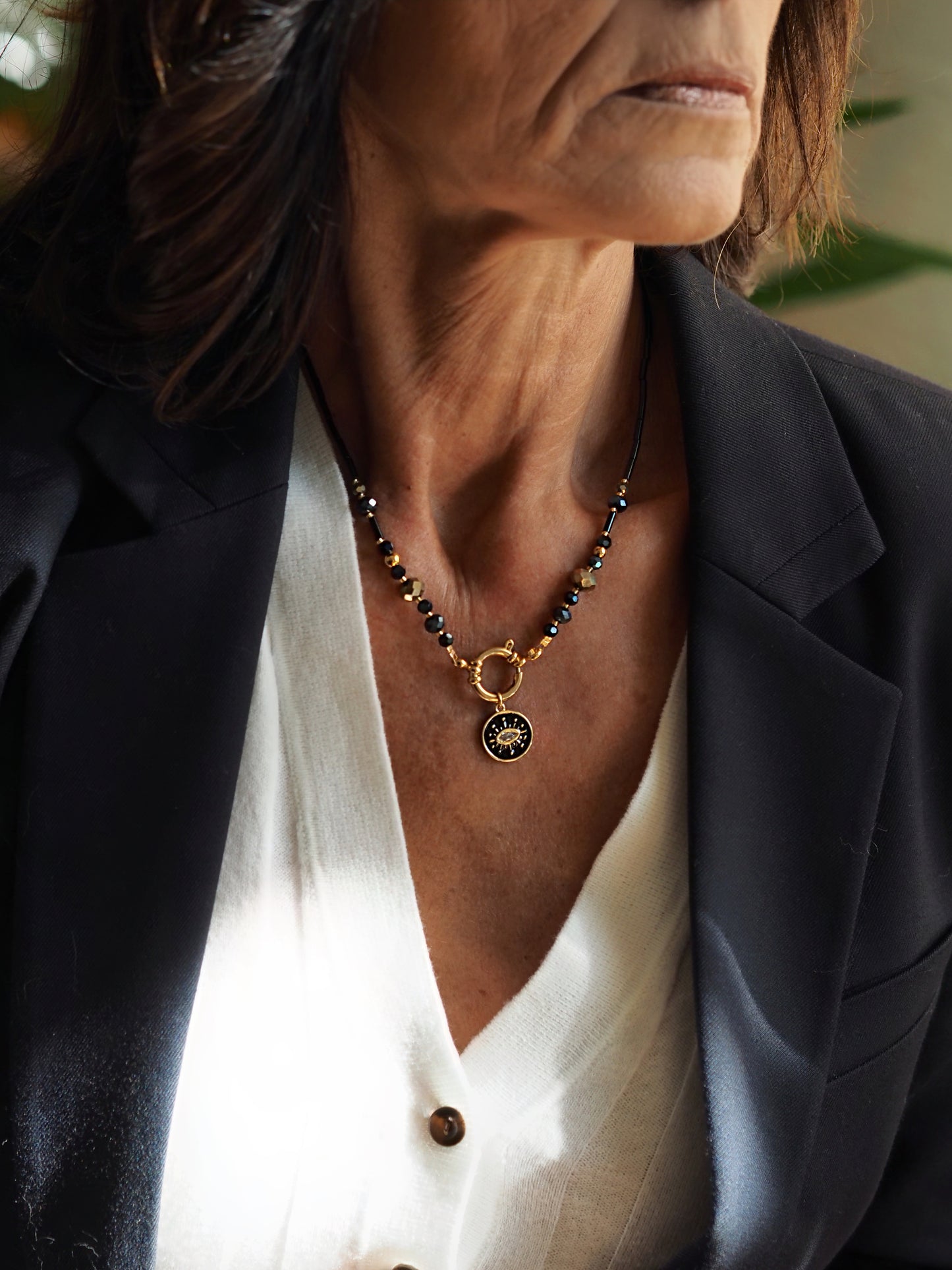 COLLIER LYV | Isis noir