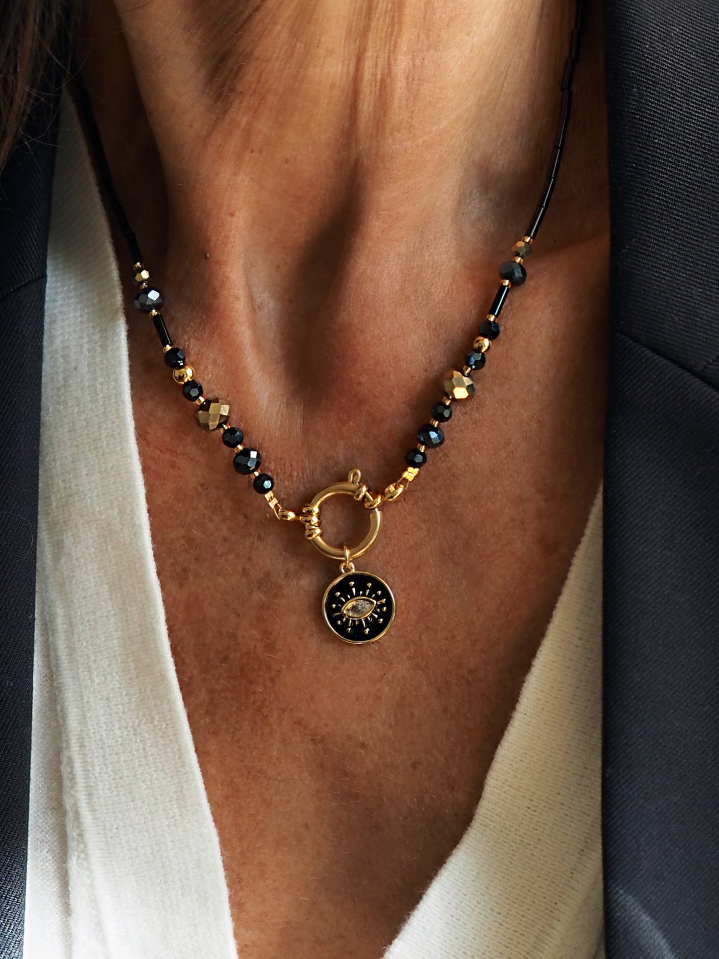 COLLIER LYV | Isis noir