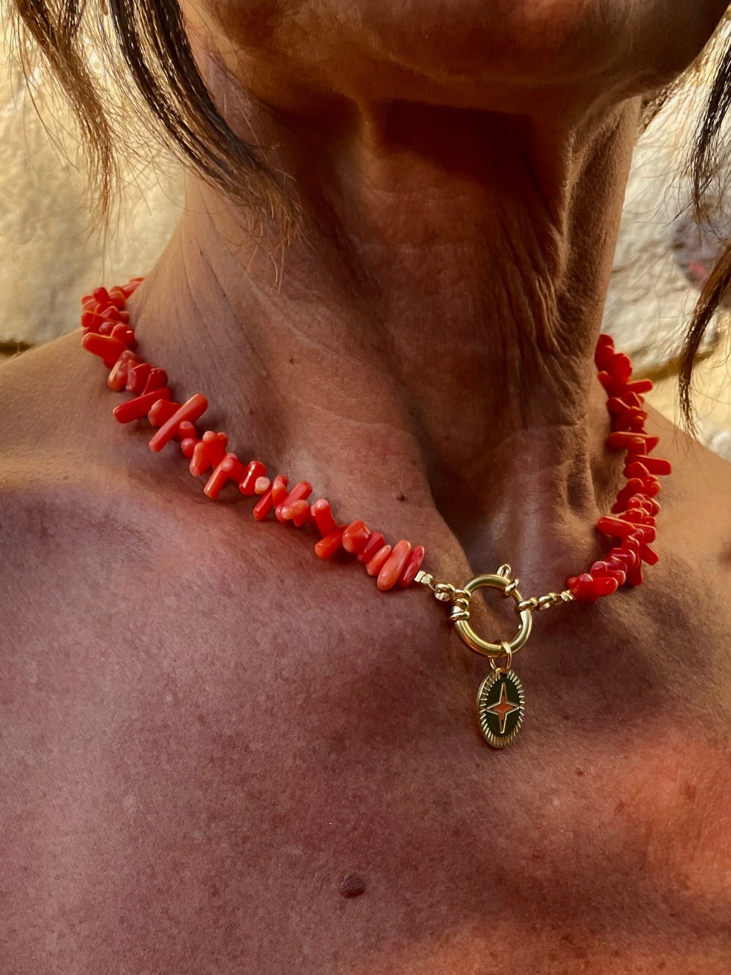 COLLIER | Maïana orange