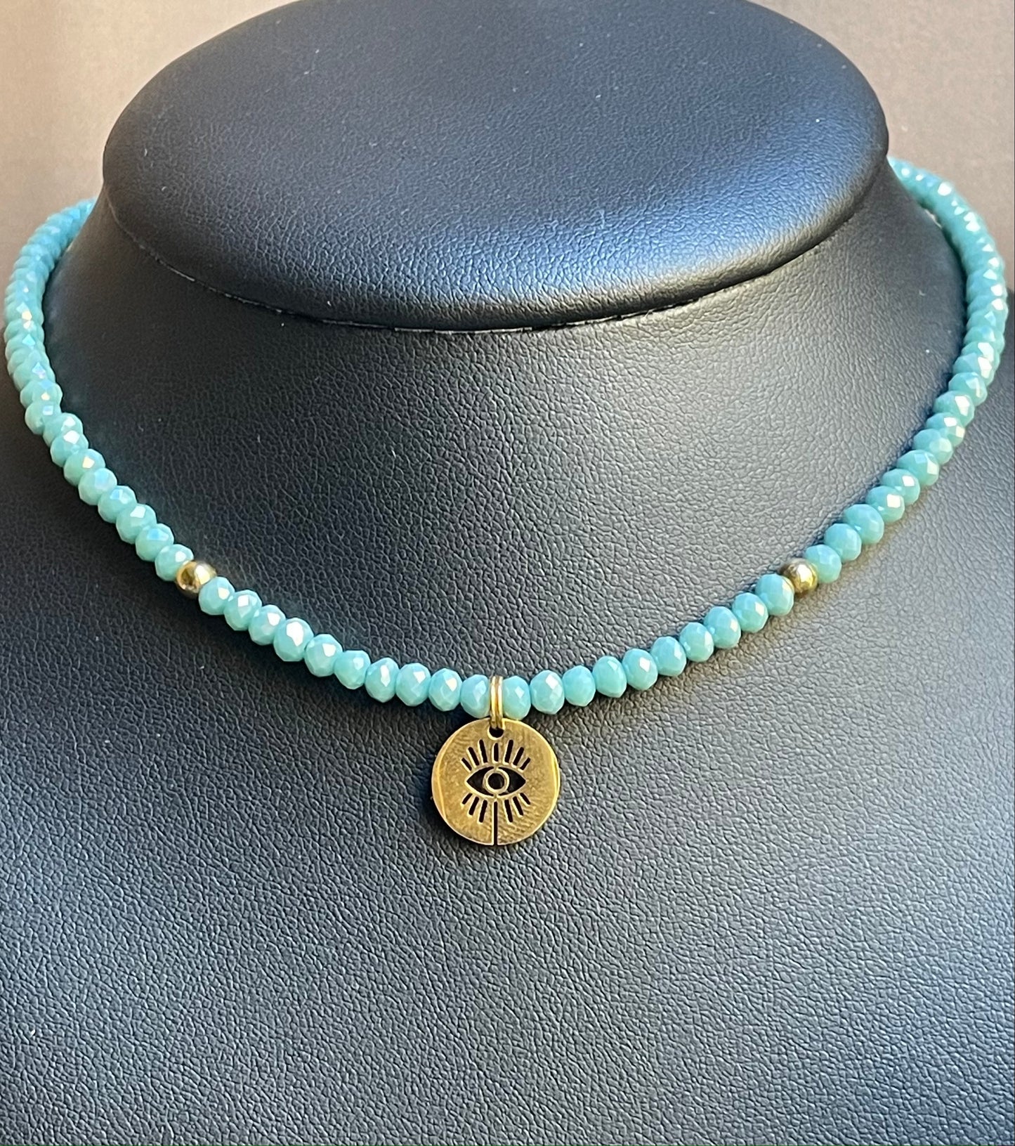 COLLIER PIANA | Bleu