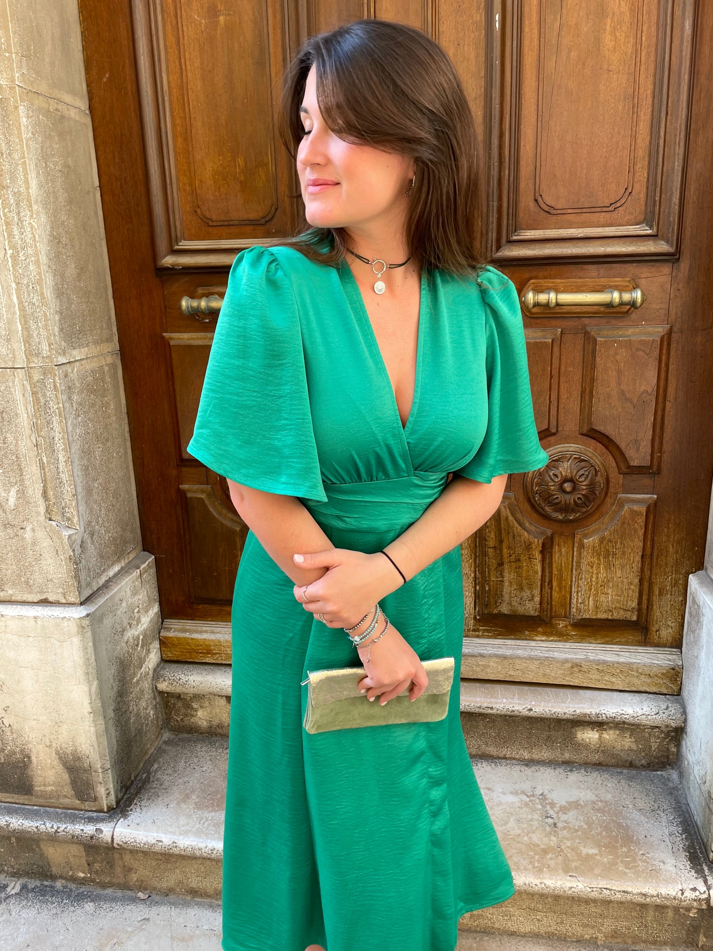 COLLIER EDESIA | vert foncé