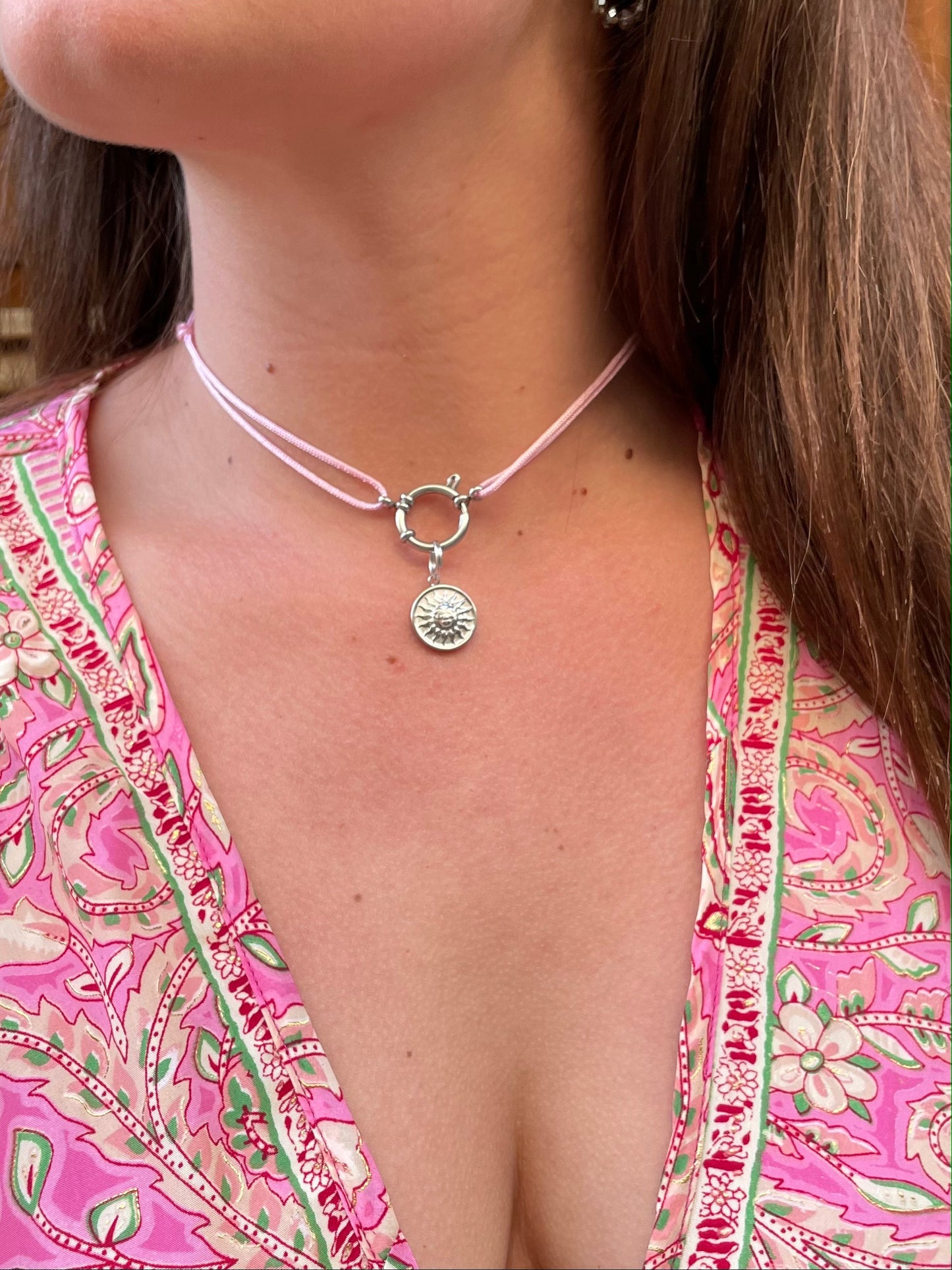 COLLIER EDESIA | rose pastel