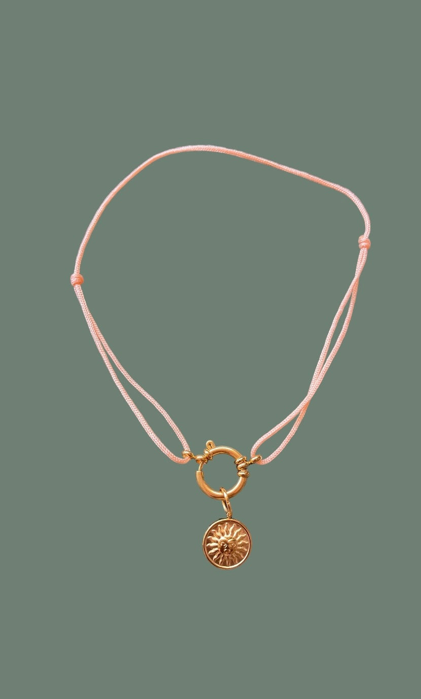 COLLIER EDESIA | saumon pastel